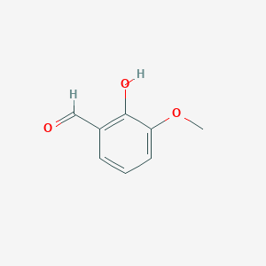 molecular formula C8H8O3 B140153 o-Vanillin CAS No. 148-53-8