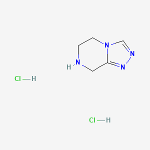 5,6,7,8-Tetrahydro[1,2,4]triazolo[4,3-a]pyrazine dihydrochloride