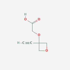 2-((3-Ethynyloxetan-3-yl)oxy)acetic acid