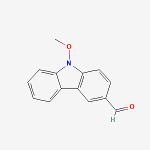 molecular formula C14H11NO2 B14015770 N-methoxy-3-formylcarbazole 