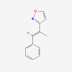 3-(1-Phenylprop-1-en-2-yl)isoxazole