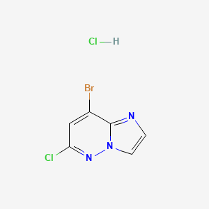 8-Bromo-6-chloroimidazo[1,2-b]pyridazine hydrochloride