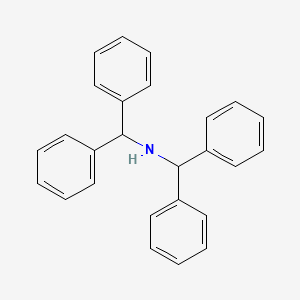molecular formula C26H23N B14015911 N-benzhydryl-1,1-diphenylmethanamine CAS No. 5350-71-0