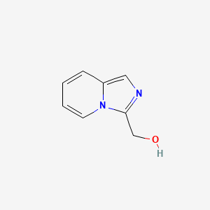 molecular formula C8H8N2O B14015914 Imidazo[1,5-a]pyridin-3-ylmethanol 