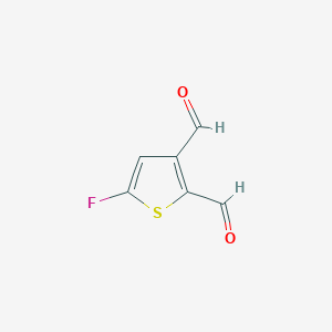 5-Fluoro-2,3-thiophenedicarboxaldehyde