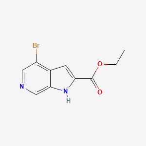 Ethyl 4-bromo-1H-pyrrolo[2,3-c]pyridine-2-carboxylate
