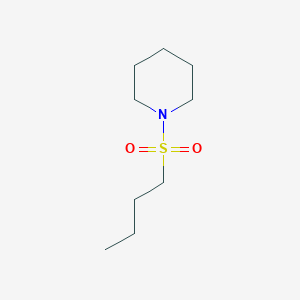 molecular formula C9H19NO2S B14016043 Butyl piperidino sulfone CAS No. 2588-51-4