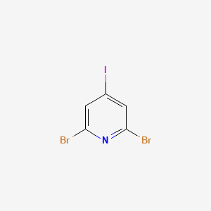 molecular formula C5H2Br2IN B1401611 2,6-Dibromo-4-iodopyridine CAS No. 1160184-14-4