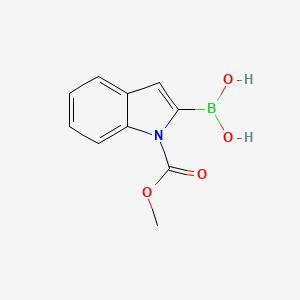 (1-(Methoxycarbonyl)-1H-indol-2-yl)boronic acid