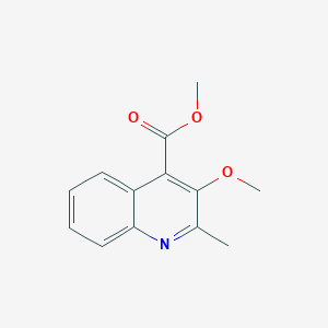 Methyl 3-methoxy-2-methylquinoline-4-carboxylate