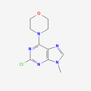 4-(2-Chloro-9-methyl-9H-purin-6-yl)morpholine