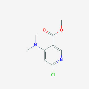 Methyl 6-chloro-4-(dimethylamino)pyridine-3-carboxylate