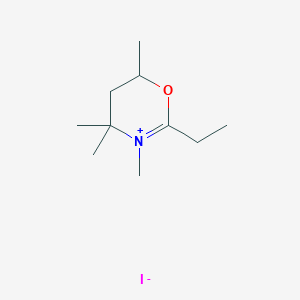 molecular formula C10H20INO B14016294 Agn-PC-0nibnm CAS No. 36808-99-8