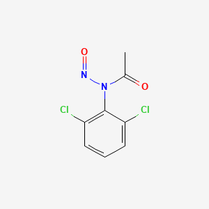 molecular formula C8H6Cl2N2O2 B14016324 n-(2,6-Dichlorophenyl)-n-nitrosoacetamide CAS No. 10557-69-4