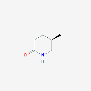 molecular formula C6H11NO B14016352 (R)-5-Methylpiperidin-2-one 