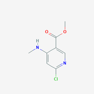 Methyl 6-chloro-4-(methylamino)pyridine-3-carboxylate