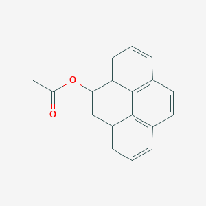 molecular formula C18H12O2 B14016390 Pyren-4-yl acetate 