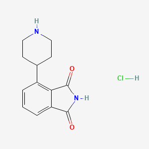 4-(Piperidin-4-yl)isoindoline-1,3-dione hydrochloride
