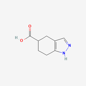4,5,6,7-Tetrahydro-1H-indazole-5-carboxylic acid