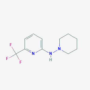 N-(Piperidin-1-yl)-6-(trifluoromethyl)-pyridin-2-amine