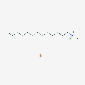 molecular formula C14H32BrN B14016553 Methyl(tridecyl)azanium;bromide 