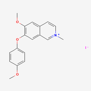 molecular formula C18H18INO3 B14016593 Agn-PC-0NI9I1 CAS No. 57422-05-6