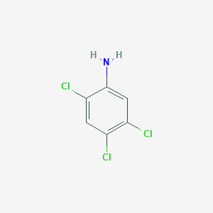 molecular formula C6H4Cl3N B140166 2,4,5-Trichloroaniline CAS No. 636-30-6