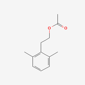 molecular formula C12H16O2 B14016631 2,6-Dimethylphenethyl acetate 