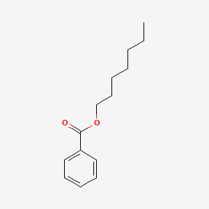 molecular formula C14H20O2 B14017024 Heptyl benzoate CAS No. 7155-12-6