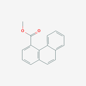 molecular formula C16H12O2 B14017130 Methyl 4-phenanthrenecarboxylate CAS No. 18266-47-2