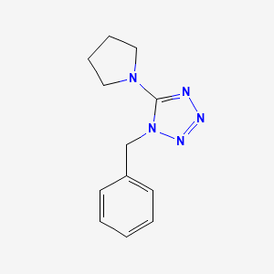 1-Benzyl-5-pyrrolidin-1-yl-1H-tetrazole