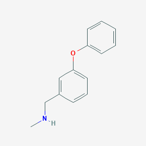 molecular formula C14H15NO B140175 N-Methyl-3-phenoxybenzylamine CAS No. 129535-78-0
