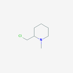 molecular formula C7H14ClN B140178 2-(Chloromethyl)-1-methylpiperidine CAS No. 49665-74-9
