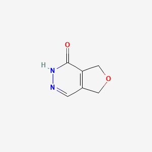 molecular formula C6H6N2O2 B14017985 5,7-Dihydrofuro[3,4-D]pyridazin-4-OL 