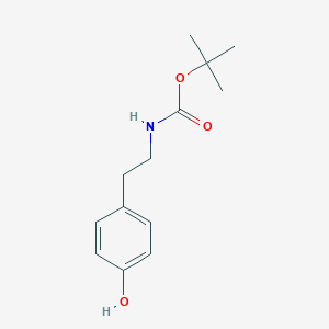 molecular formula C13H19NO3 B140181 Tert-butyl 4-hydroxyphenethylcarbamate CAS No. 64318-28-1