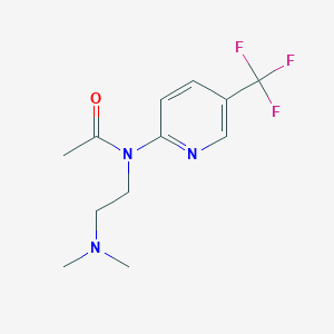 N-(2-Dimethylamino-ethyl)-N-(5-trifluoromethyl-pyridin-2-yl)-acetamide