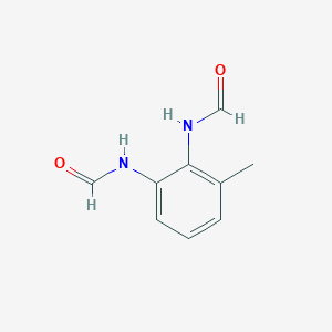 molecular formula C9H10N2O2 B14018512 N-(2-Formamido-6-methyl-phenyl)formamide CAS No. 6274-39-1