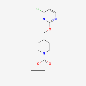 tert-Butyl 4-(((4-chloropyrimidin-2-yl)oxy)methyl)piperidine-1-carboxylate