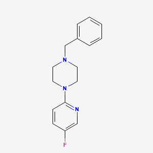1-Benzyl-4-(5-fluoropyridin-2-yl)piperazine