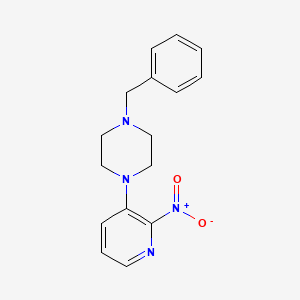 1-Benzyl-4-(2-nitropyridin-3-yl)piperazine