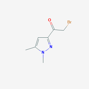 2-bromo-1-(1,5-dimethyl-1H-pyrazol-3-yl)ethanone