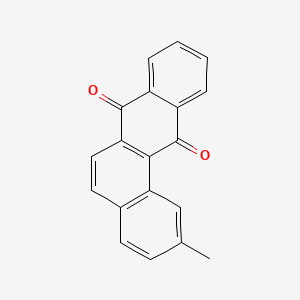 molecular formula C19H12O2 B14019149 Benz[a]anthracene-7,12-dione, 2-methyl- CAS No. 58024-07-0