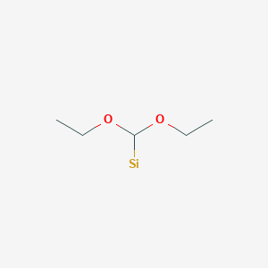 molecular formula C5H11O2Si B14019190 Diethoxymethylsilicon 