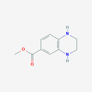 Methyl 1,2,3,4-tetrahydroquinoxaline-6-carboxylate