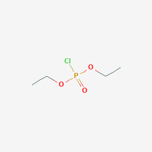 molecular formula C4H10ClO3P B140194 Diethyl chlorophosphate CAS No. 814-49-3