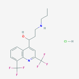 molecular formula C17H19ClF6N2O B14019415 Agn-PC-0NI921 CAS No. 57120-44-2