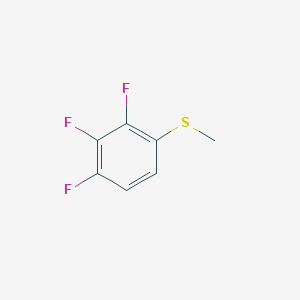 molecular formula C7H5F3S B14019468 Methyl(2,3,4-trifluorophenyl)sulfane 