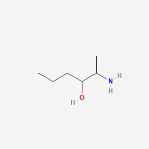 molecular formula C6H15NO B14019554 2-Amino-3-hexanol CAS No. 13325-11-6