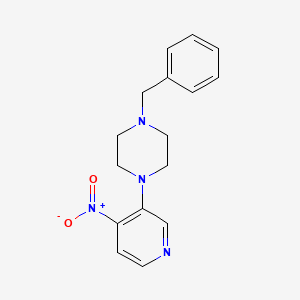 1-Benzyl-4-(4-nitropyridin-3-yl)piperazine