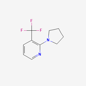 2-(Pyrrolidin-1-yl)-3-(trifluoromethyl)pyridine